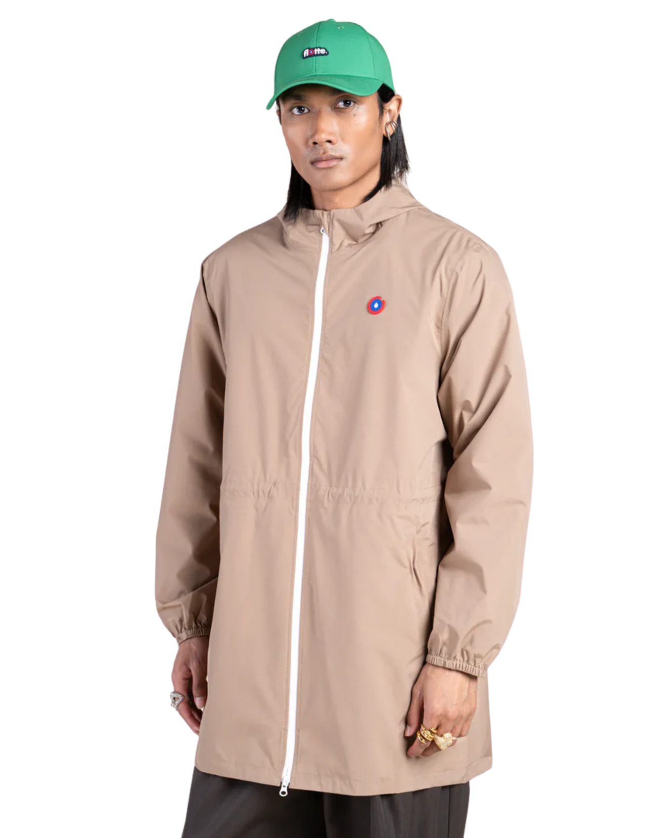 Flotta di giacca impermeabile amelot unisexe