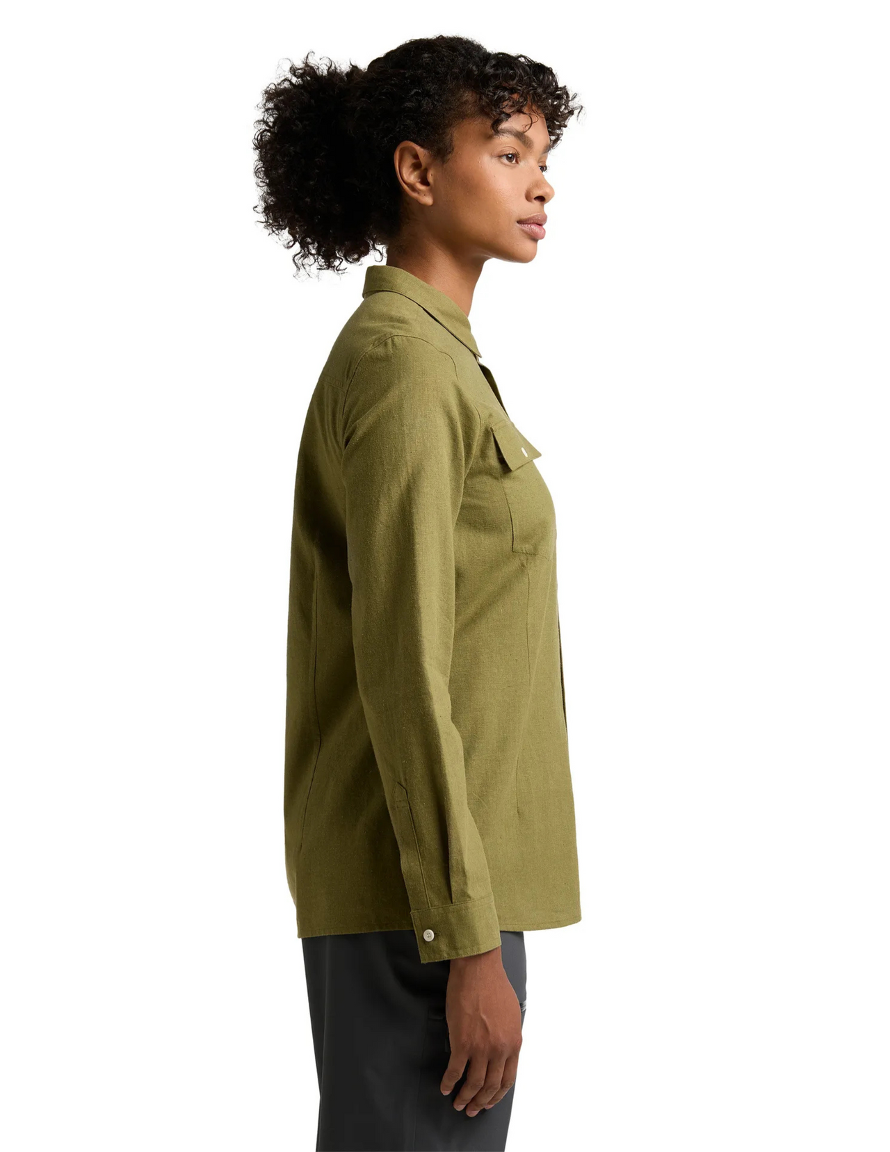 Haglöfs Curious Hemp Damen Langarm-Wanderhemd