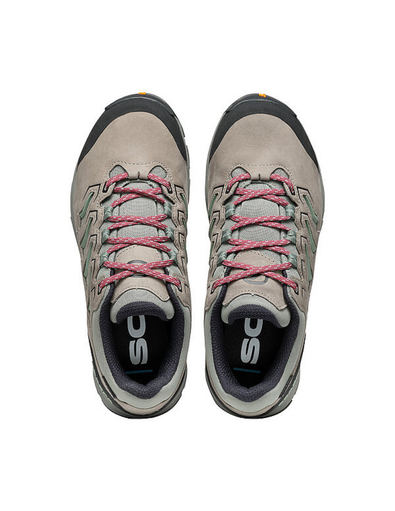 Chaussures de Randonnée Moraine Gore-Tex Femme Mineral, vue de haut