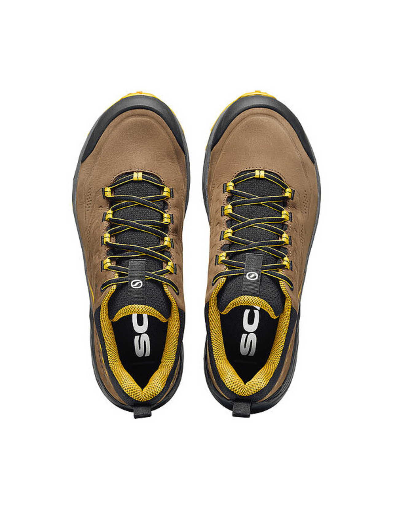 Chaussures de Randonnée Scarpa Rush 2 Pro Gore-Tex Homme Brown Sulphur, vue dessus