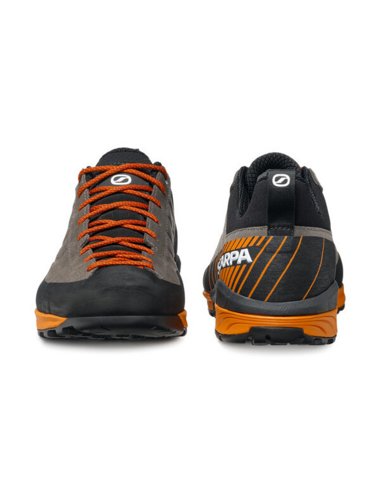 Chaussures de Randonnée Scarpa Mescalito Homme Titanium Mango, vue avant et arrière