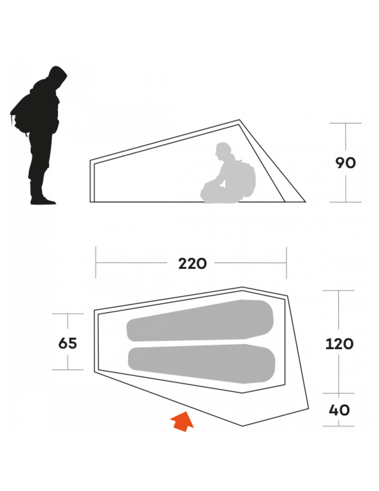 Tente Ferrino Piuma 2