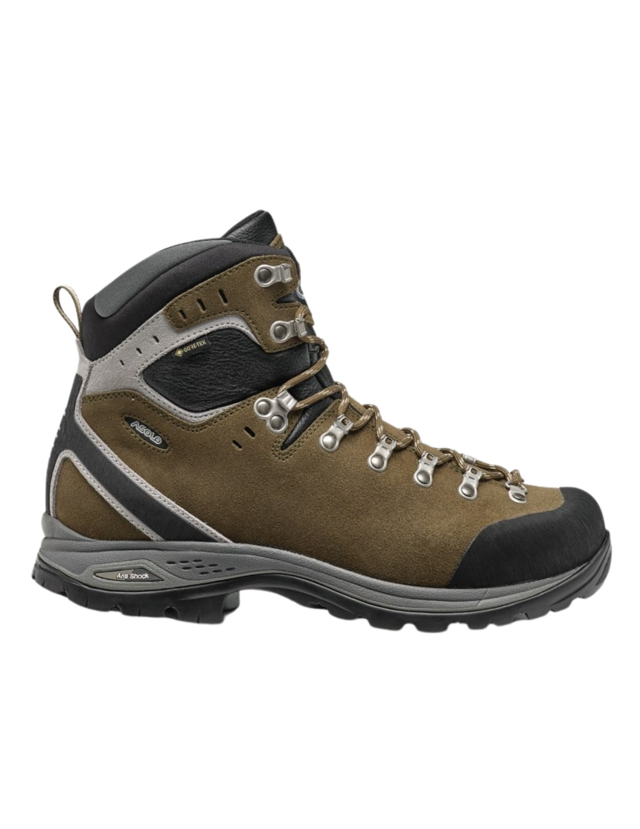 Chaussures de Randonnée Asolo Greenwood Evo Gore-Tex Vibram Homme Major Brown, vue côté droit