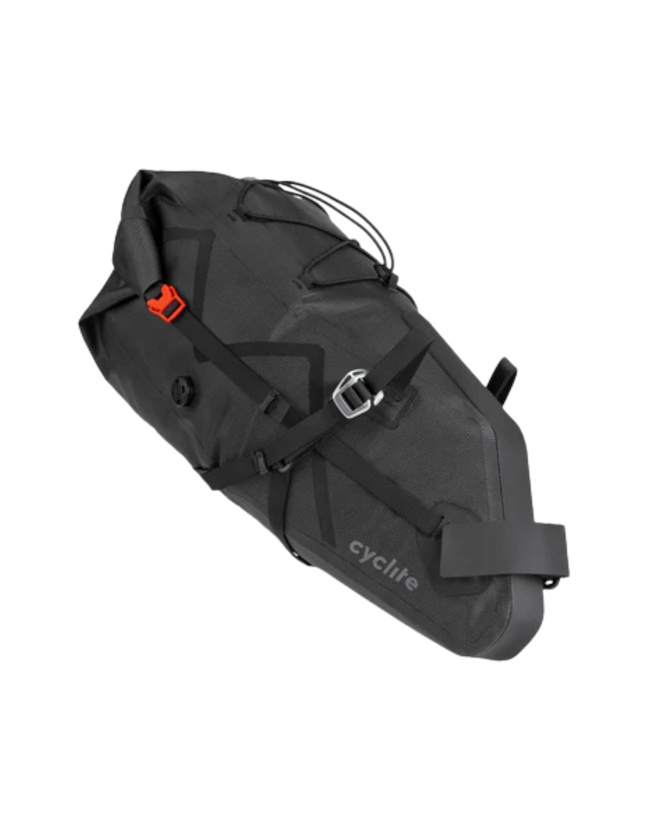 CYCLITE Große Fahrradsatteltasche Schwarz ,Bikepacking-Taschen
