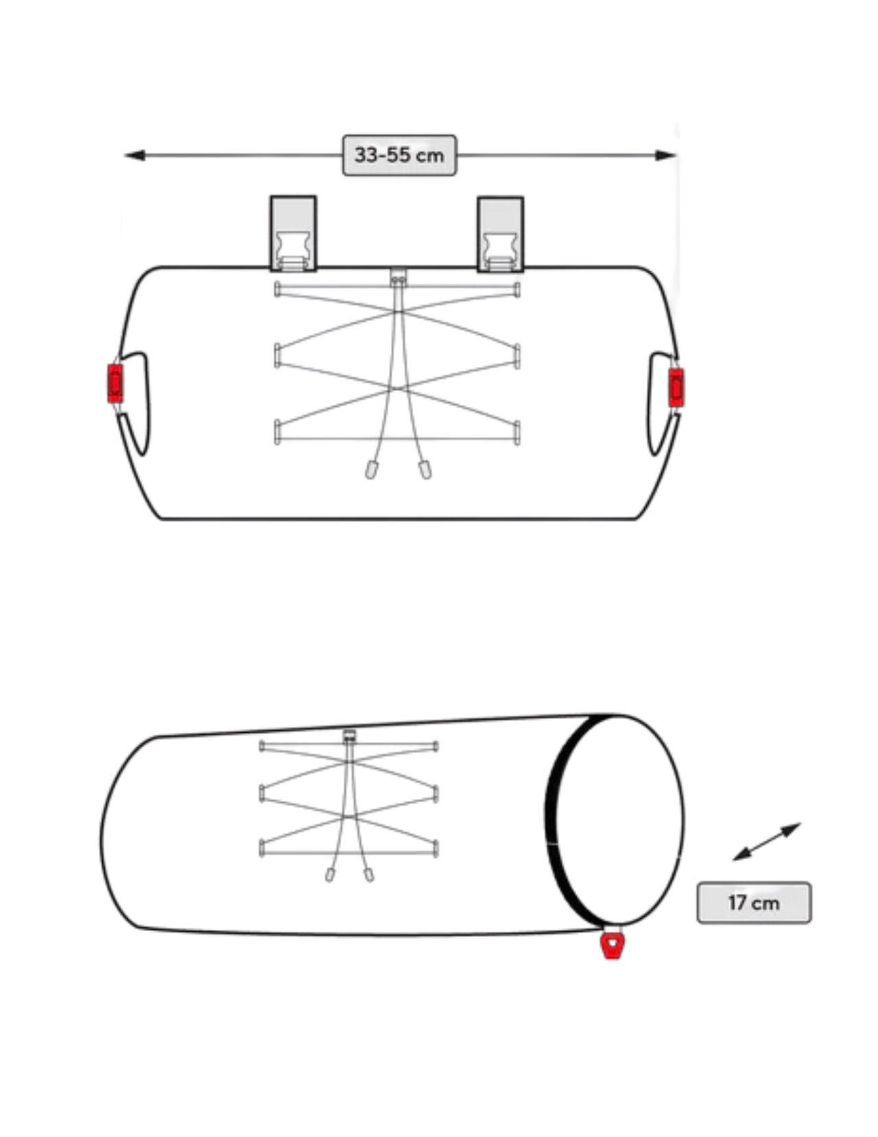 Sacoche de Guidon Cyclite Roll