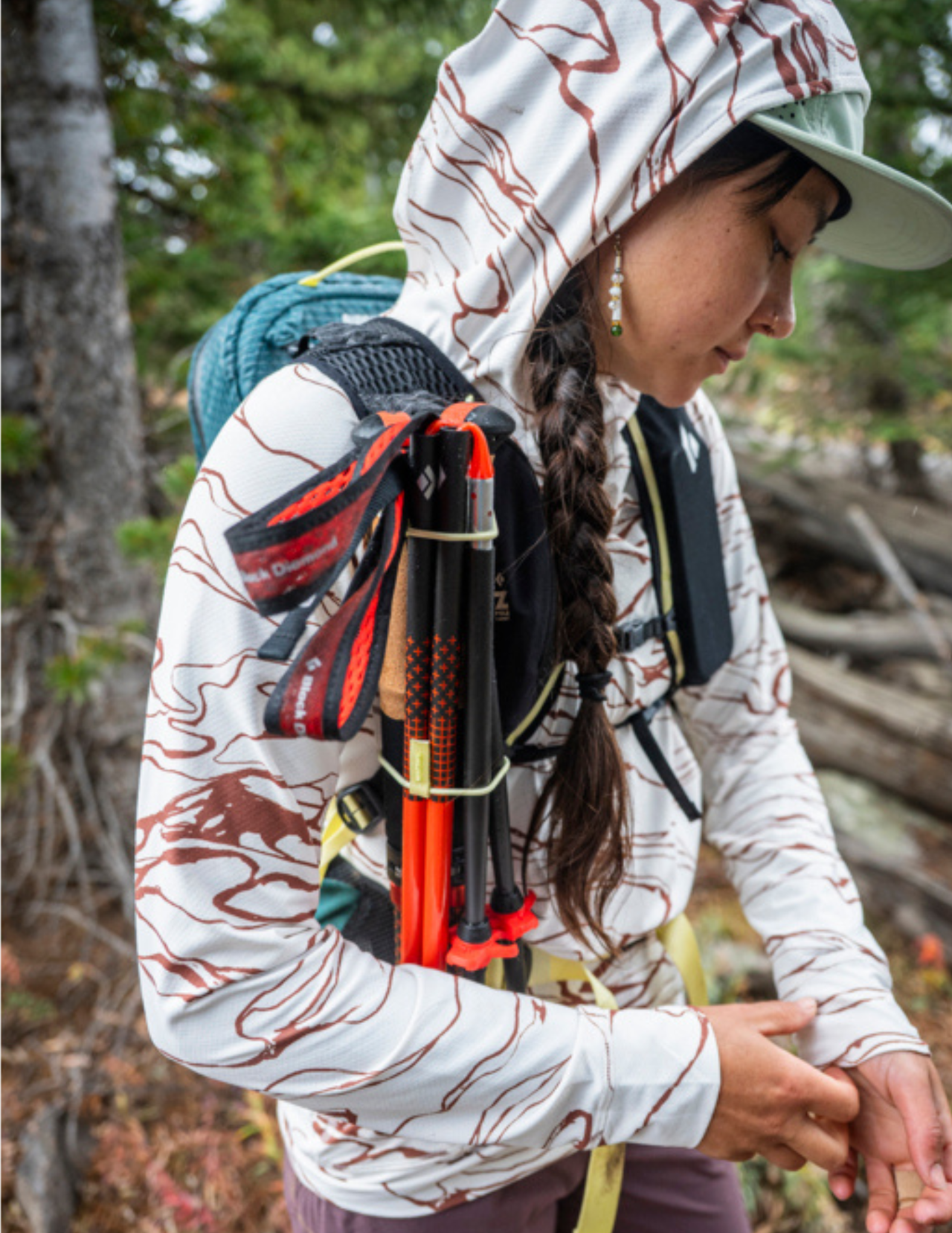 Bâtons de Randonnée Black Diamond Pursuit FLZ Trek Carbon