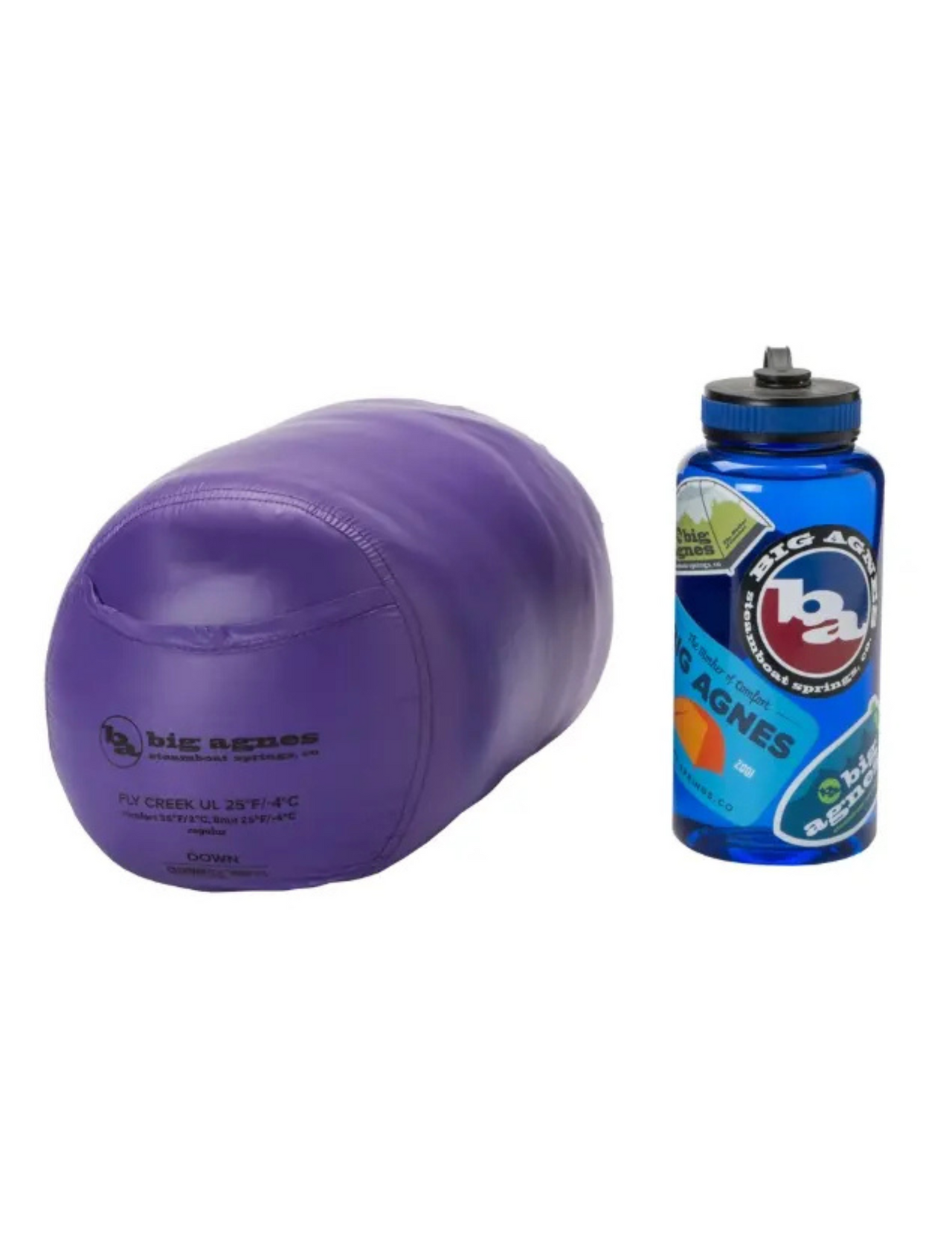 Sac de Couchage Big Agnes Fly Creek UL 25 Regular, vue sac de compression
