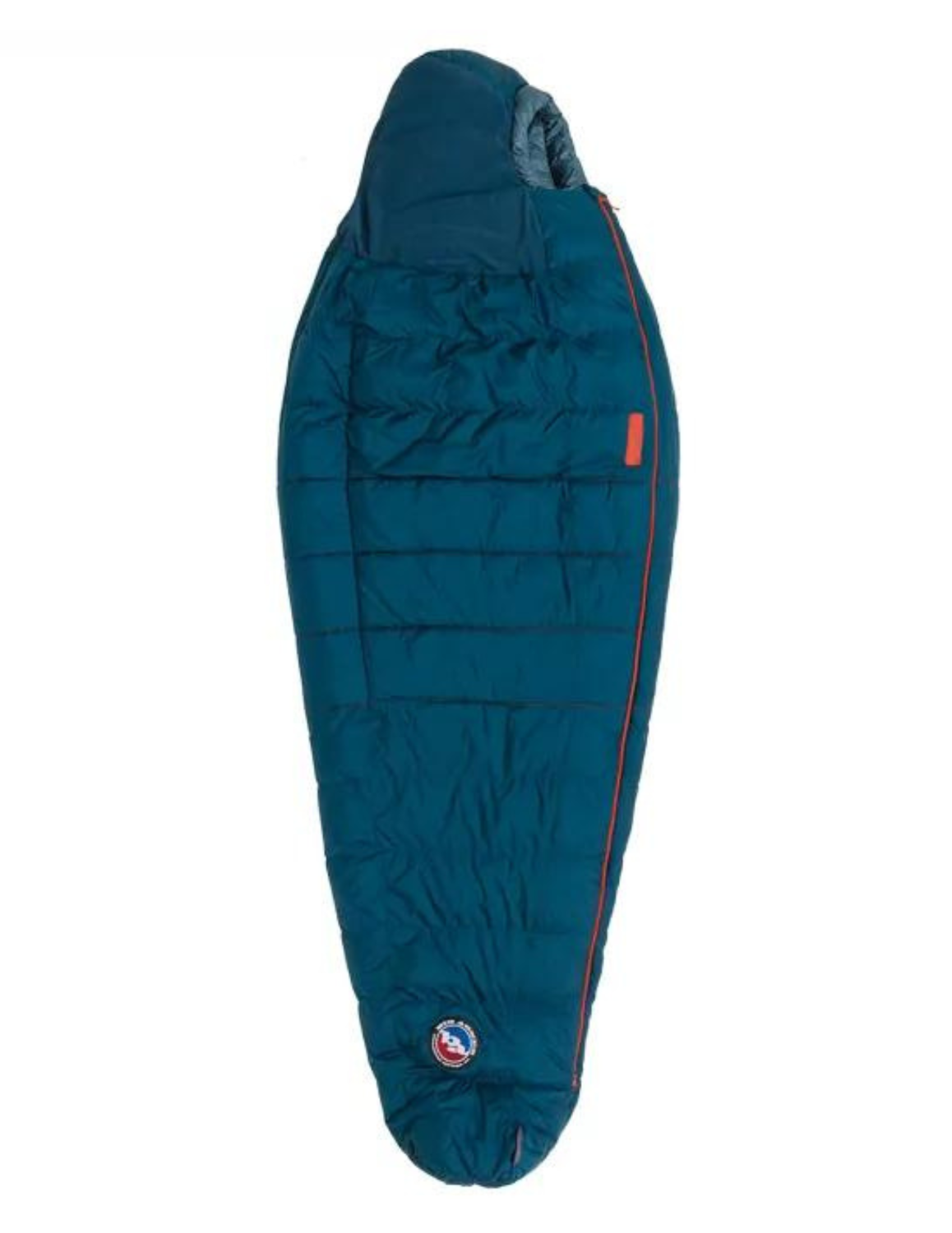 Sac de Couchage Big Agnes Sidewinder SL 20 Long Left, vue de face, dormir de côté