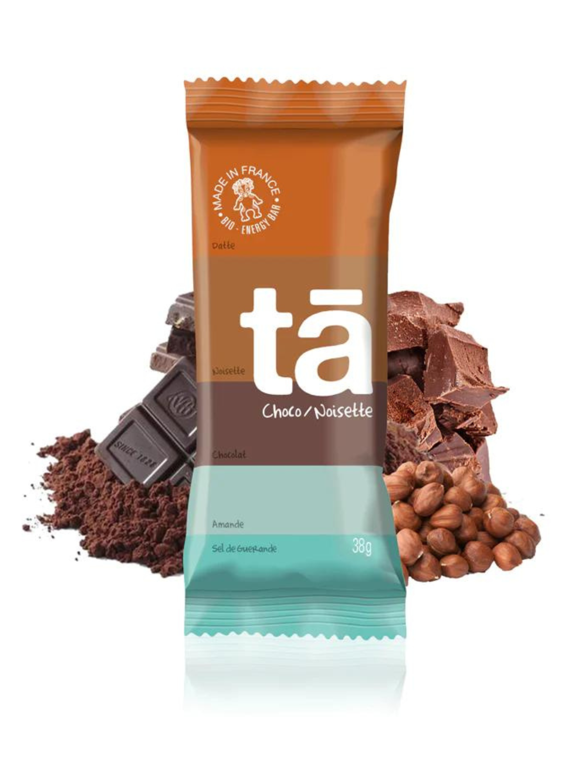 TÄ Energy Bio-Energieriegel Schokolade/Haselnuss