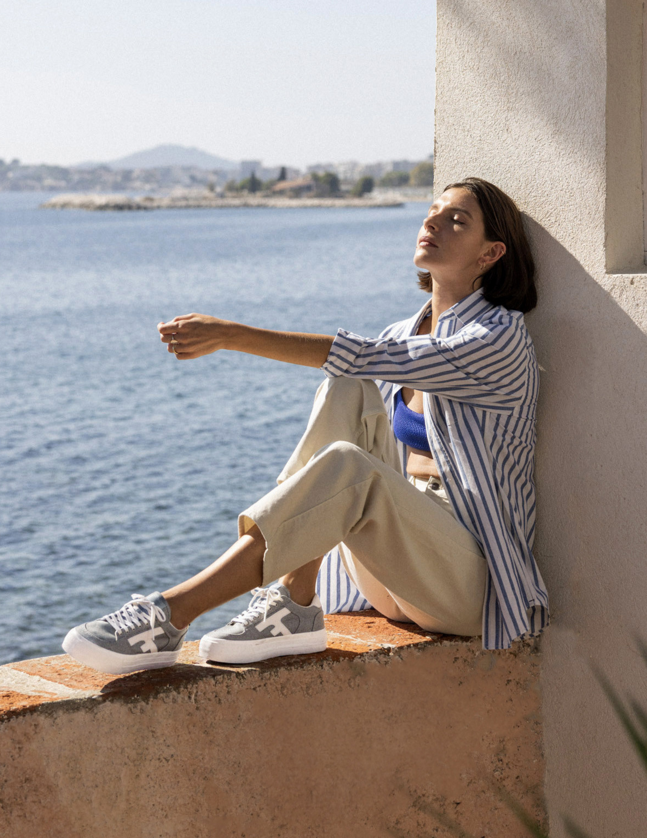 Sneaker femminili di Faguo Walnut Platform