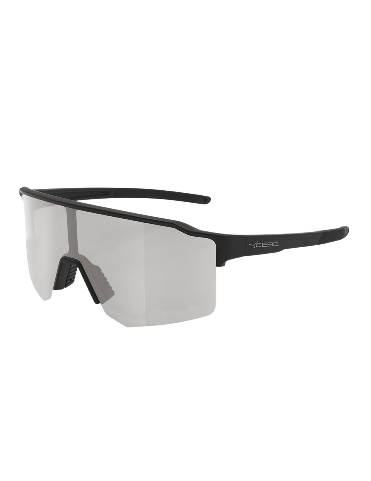 Cébé Outflow Lite Matt Black Sonnenbrille - Vario Gray Silver Mirror Photochromic