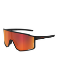 Cébé Outflow S Junior Mattschwarz - Orange verspiegelte Sonnenbrille