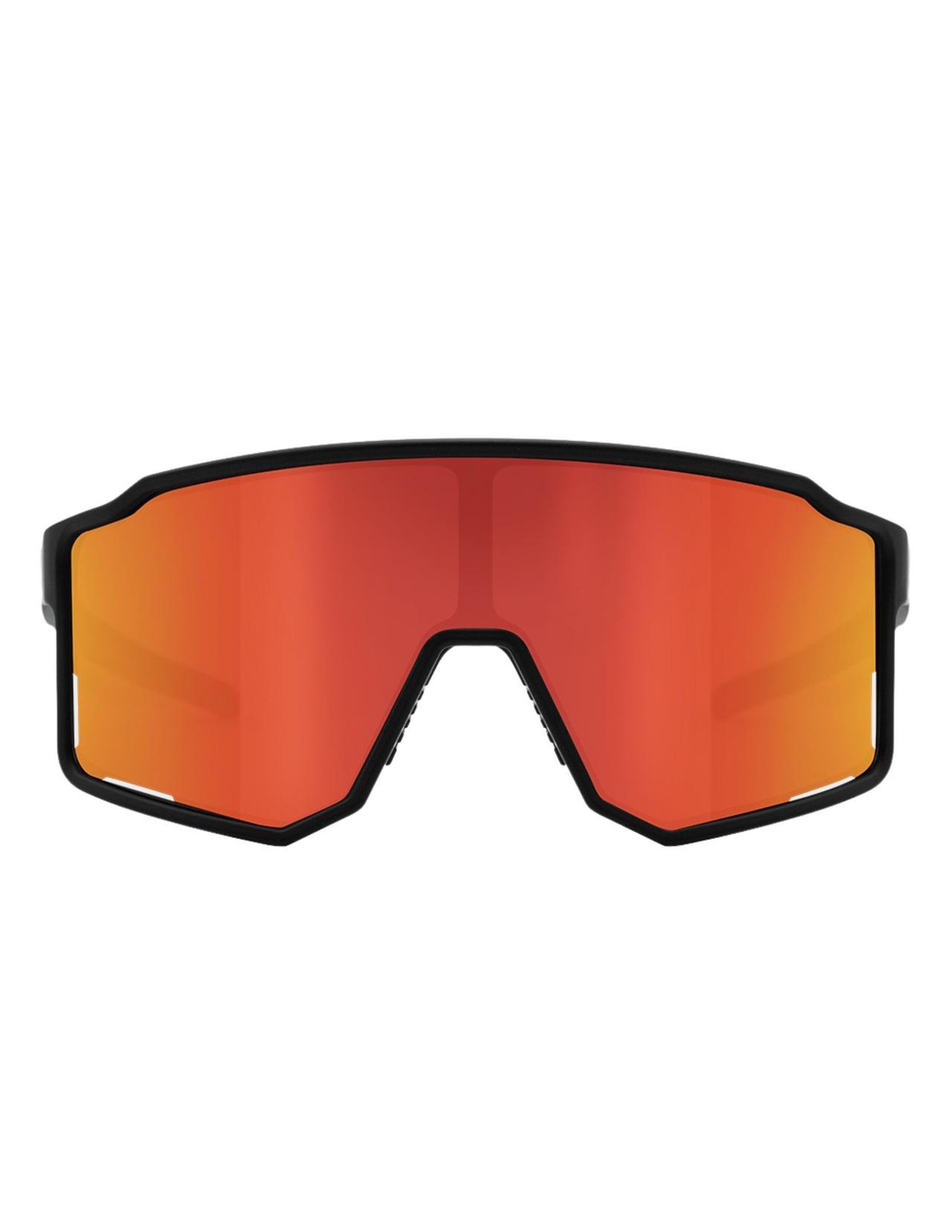 Cébé Outflow S Junior Mattschwarz - Orange verspiegelte Sonnenbrille