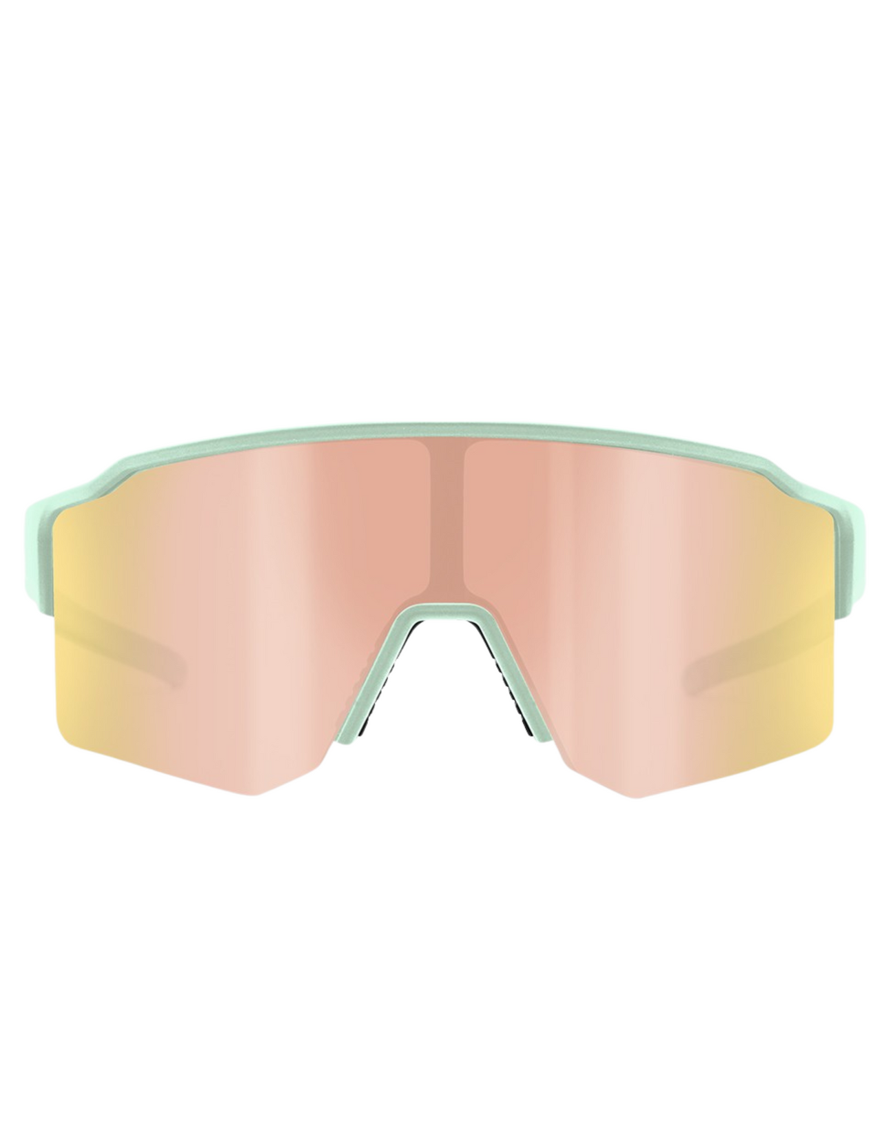 Cébé Outflow Lite Matt Hellgrün - Rose Pink Mirror Sonnenbrille