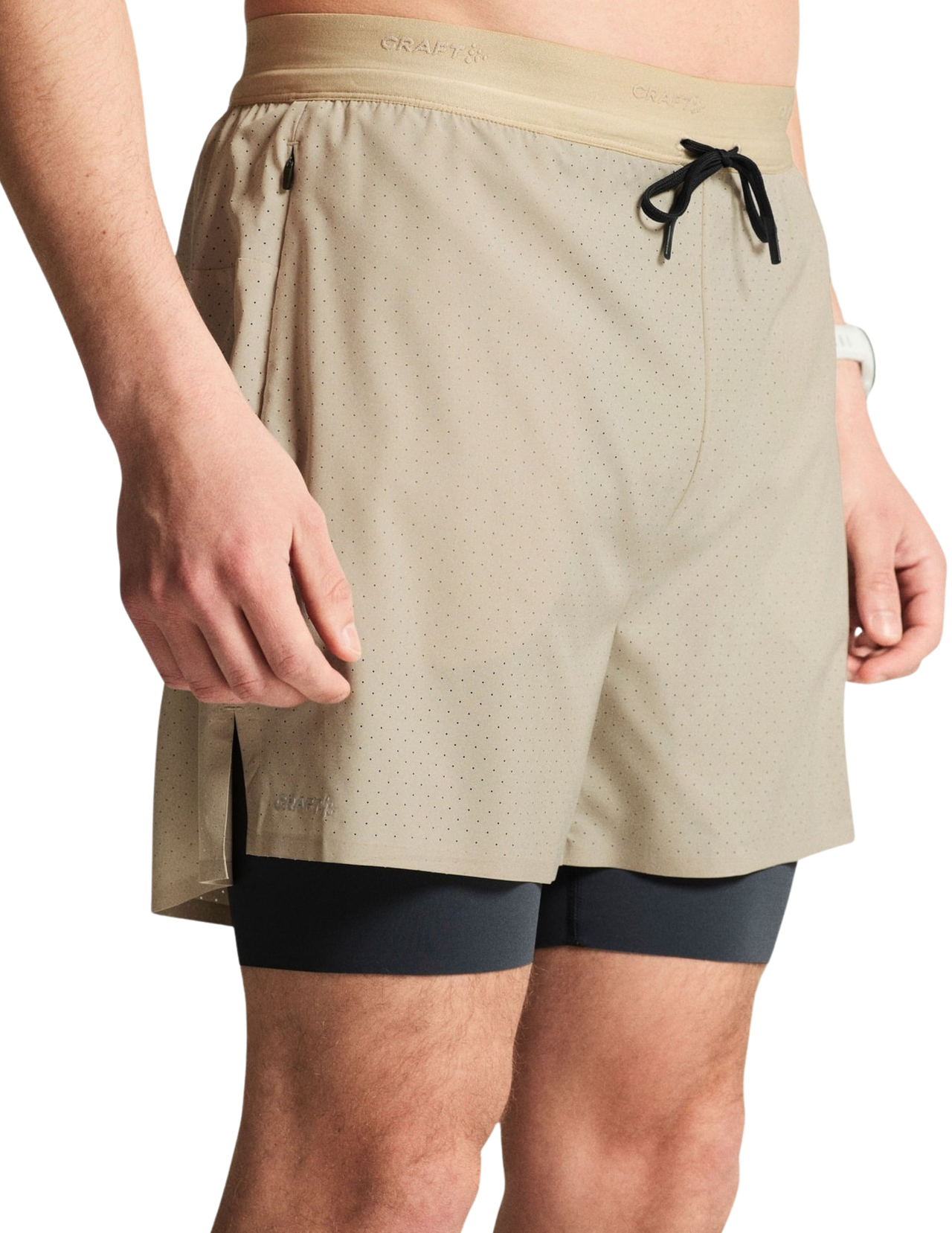 Short de Trail 2-en-1 Craft Hypervent Homme