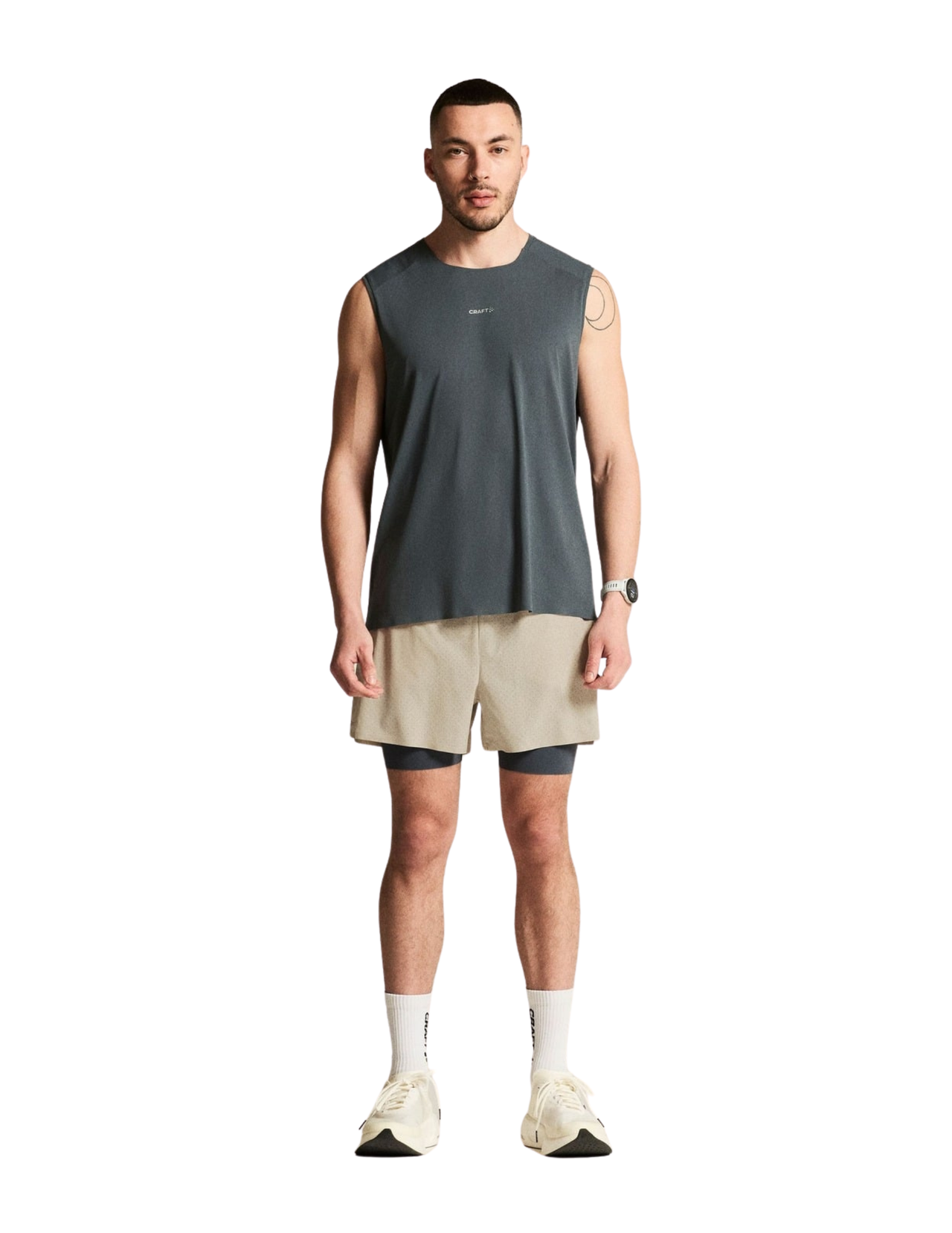 Short de Trail 2-en-1 Craft Hypervent Homme