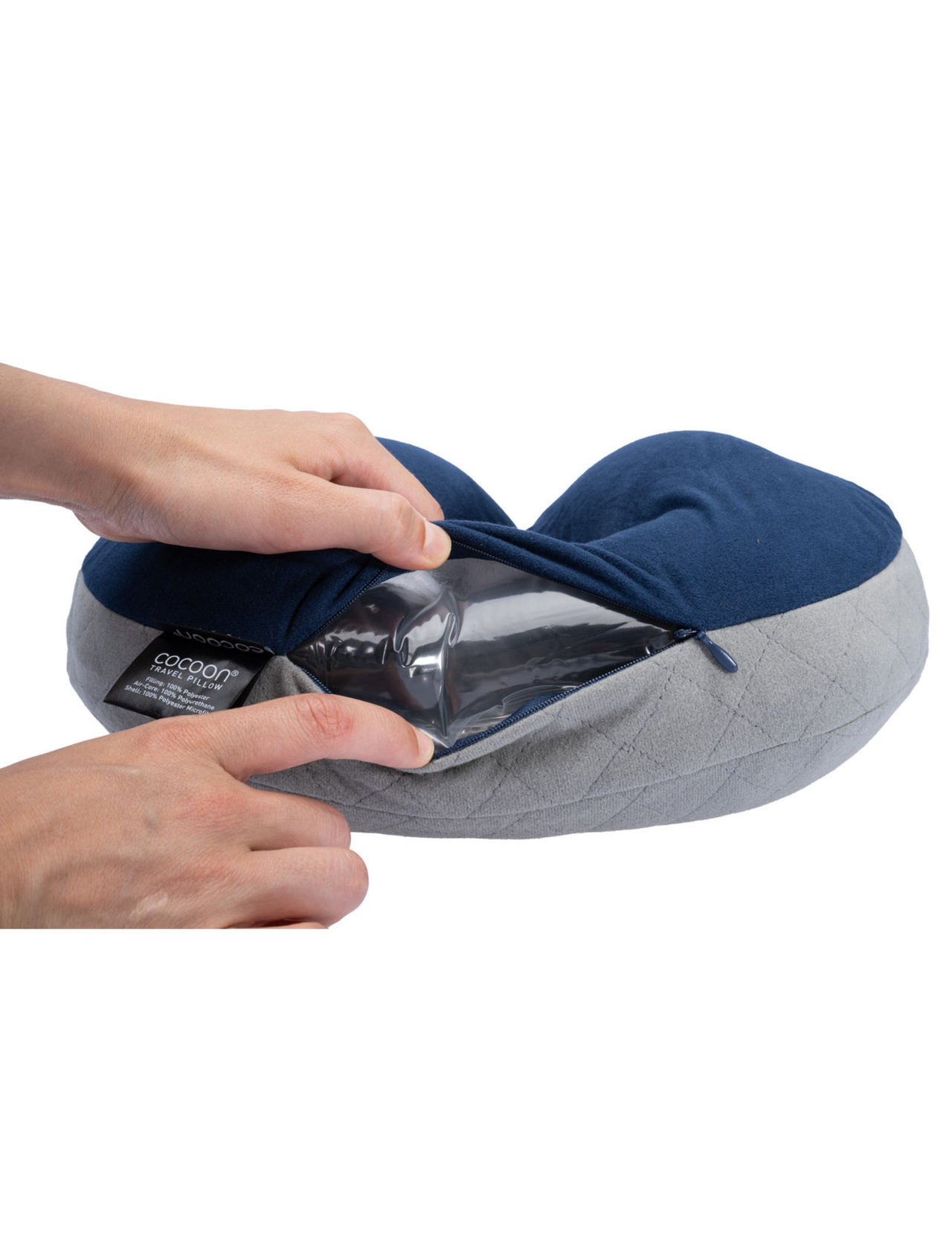 Cuscino da viaggio per collo a forma di U Cocoon