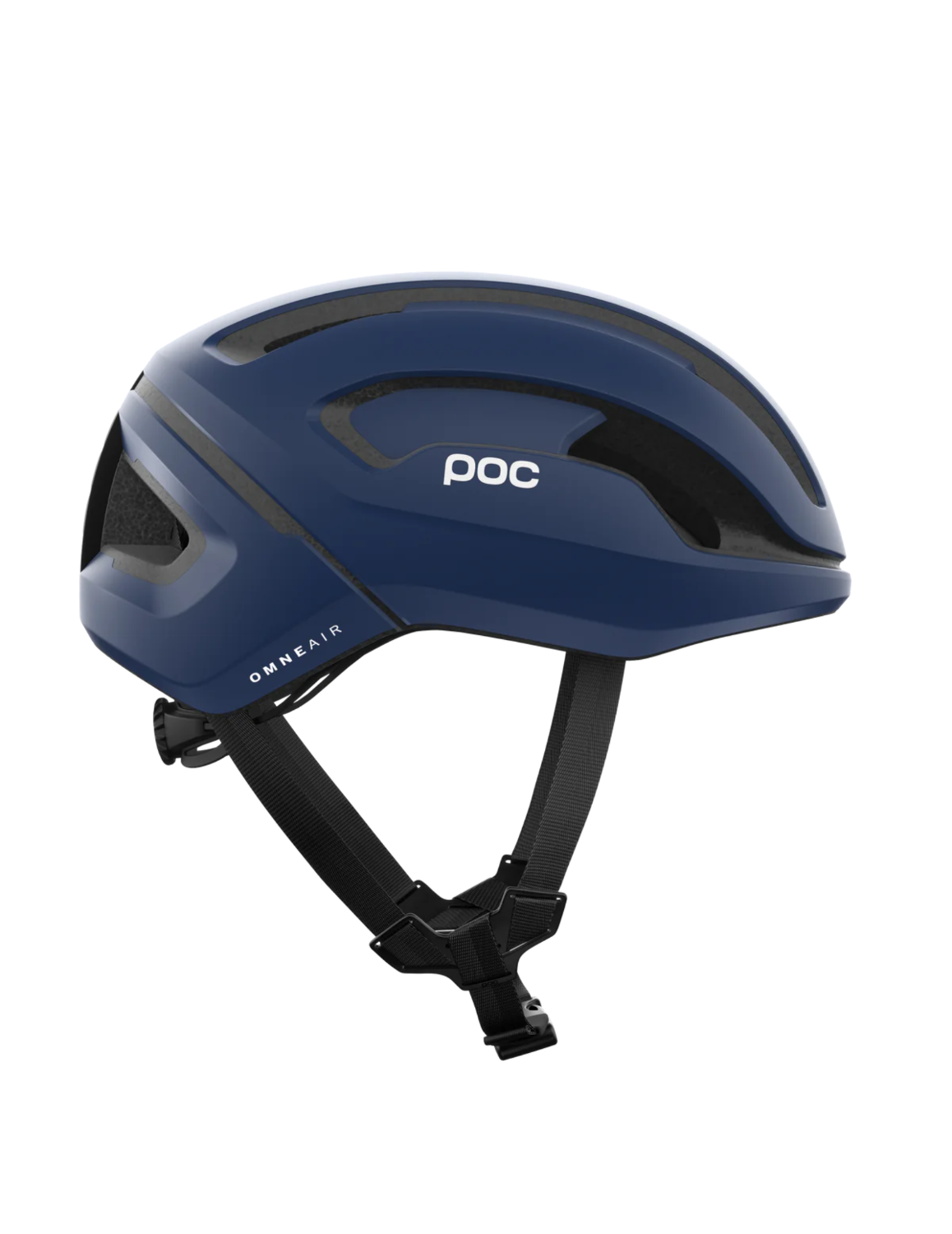 Casque de Vélo Poc Omne Air Mips Lead Blue Matt, vue profil droit