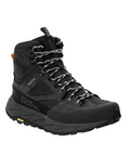 Chaussures de Randonnée Homme Jack Wolfskin Terraquest Texapore Mid résistantes cuir nubuck cordura Semelle Vibram Ecostep Couleur Black, vue avant