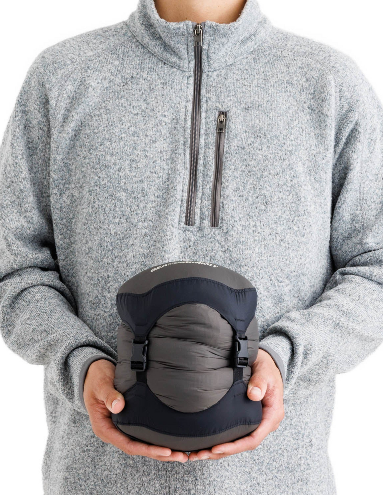 Sac de Couchage Sea to Summit Spark Pro -1° Long, gris, sac de compression