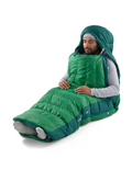 Sea To Summit Ascent -1 Regular - Sac de couchage homme +3°C bivouac Plume 750 cuin confort polyvalent 782g 5,5L Ouverture intégrale Jumelable, vue portée
