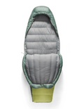 Sea To Summit Ascent -9 Regular - Sac de couchage femme -9°C Plume 750 cuin pour bivouac confort et polyvalence 1250g 9,8L Ouverture intégrale Jumelable, vue intérieure