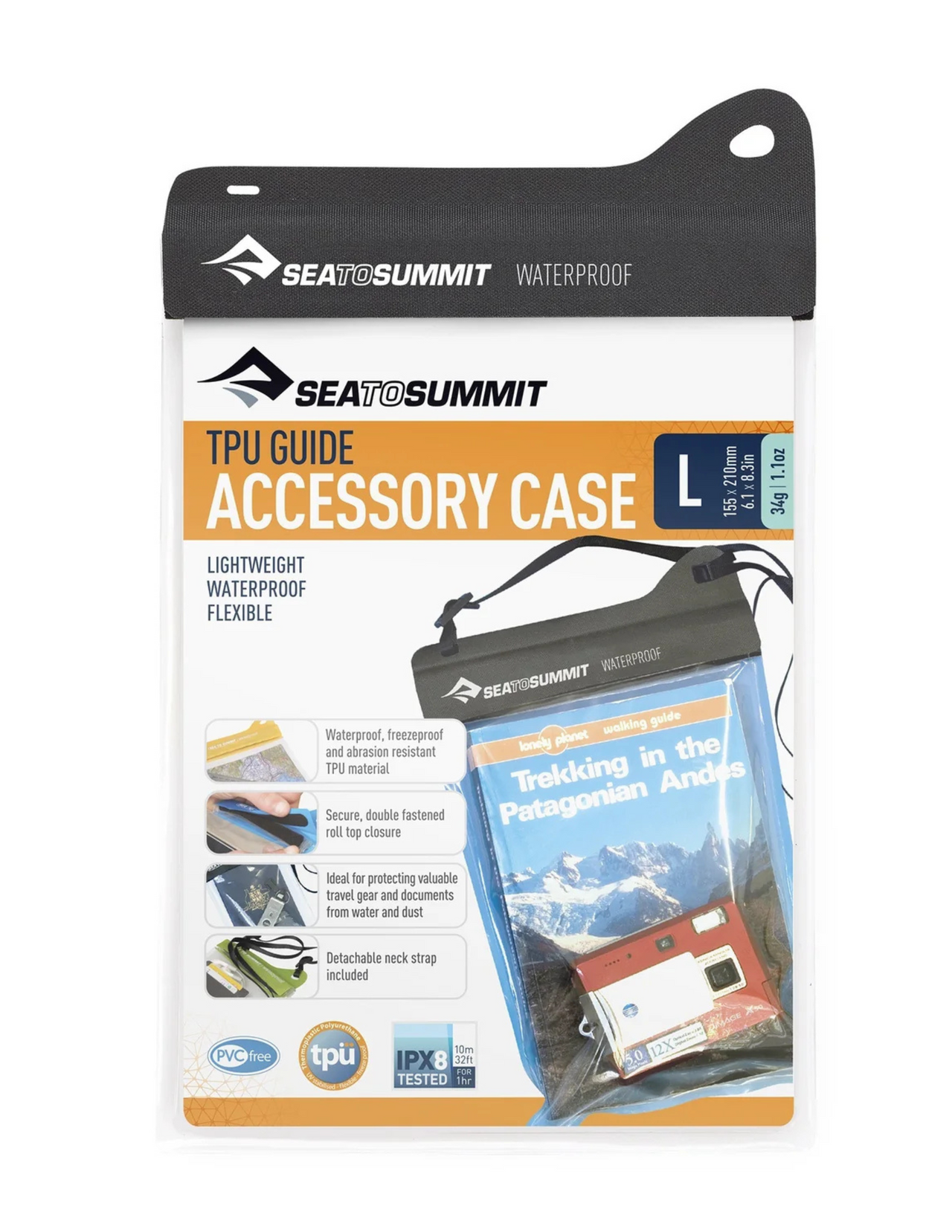 Custodia impermeabile per gli accessori dal mare a vertice l