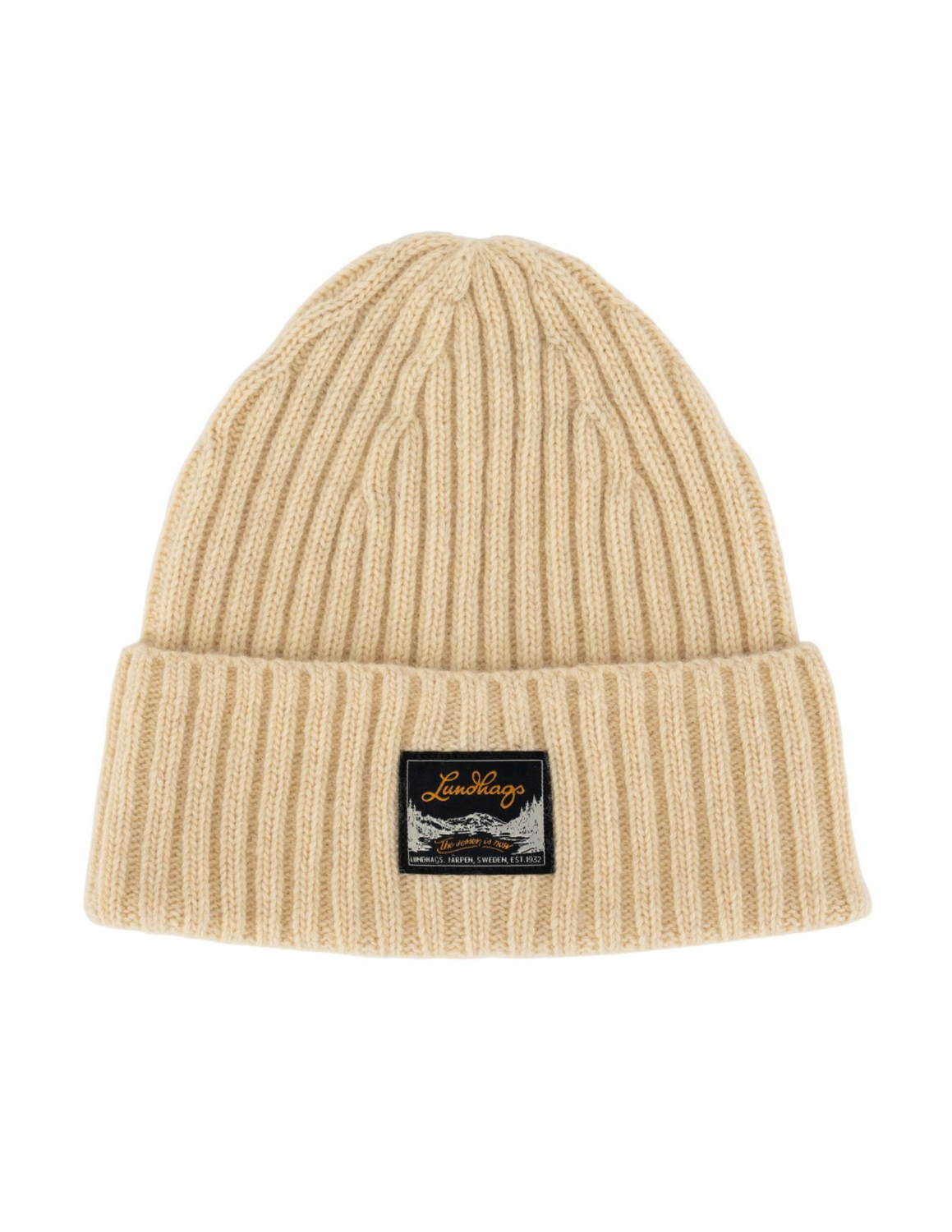 LUNDHAGS Bonnet Lundhags Knak Wool Sand ,Bonnets Lifestyle | Muule