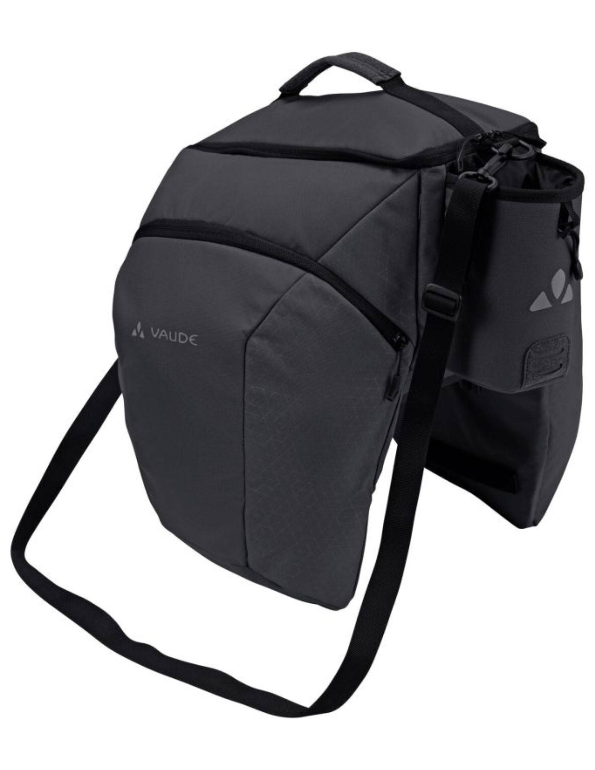 vaude silkroad plus fahrradtaschen VAUDE Paar Vaude eSilkroad Plus Hinterradtaschen Schwarz ,Bikepacking-Taschen