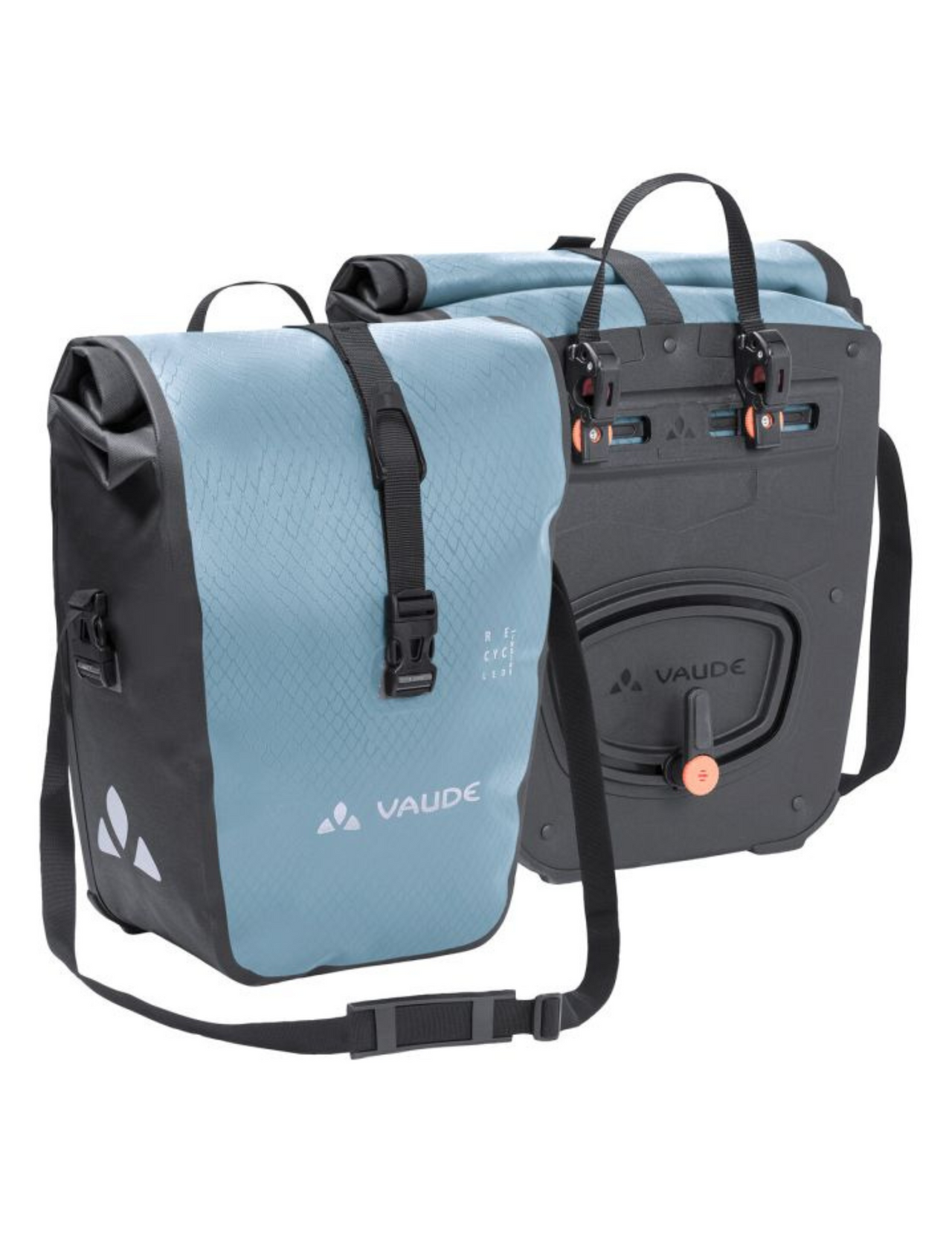 Sacoches Vaude Aqua Front Nordic Blue : idéales pour le vélotaf et la randonnée à vélo