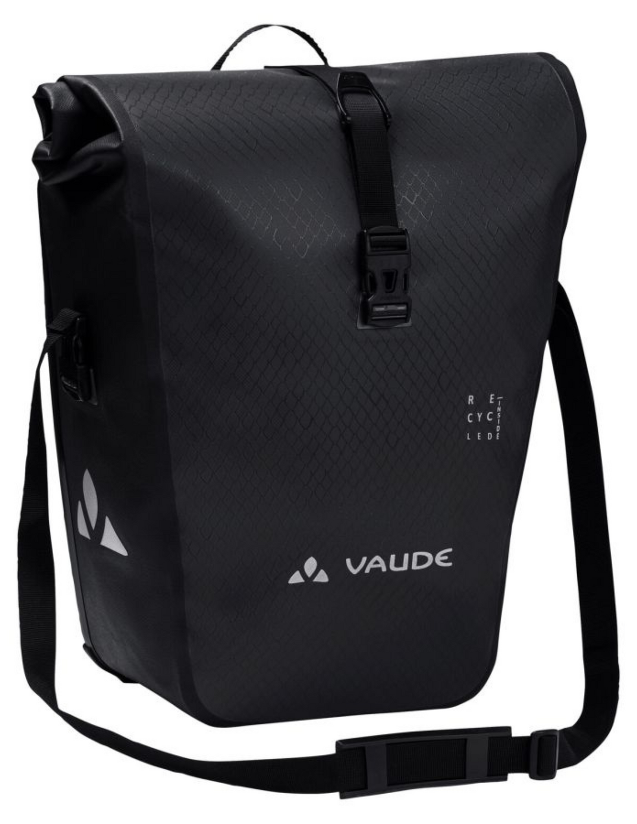 Sacoche de Roue Arrière Vaude Aqua Back Single Black : idéales pour le vélotaf et la randonnée à vélo