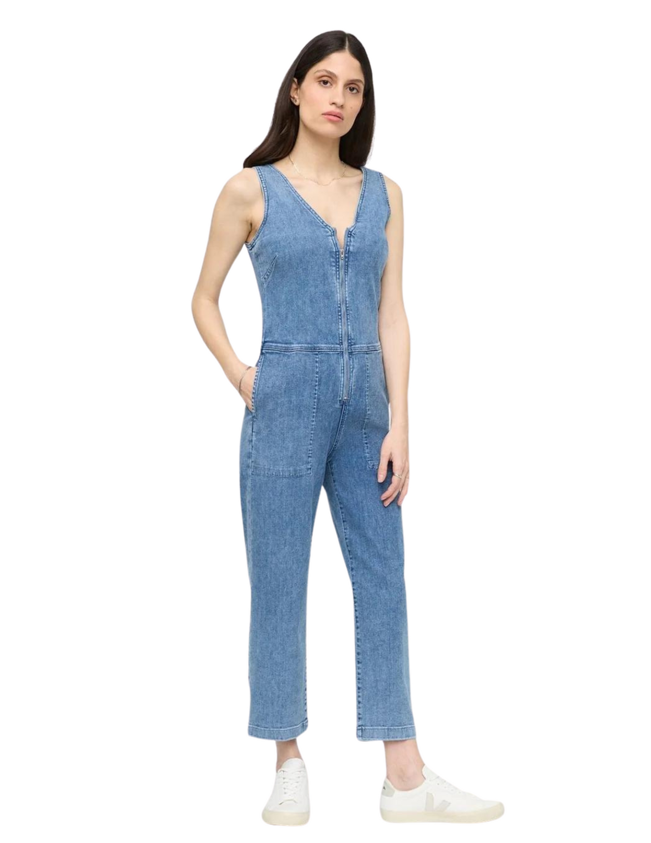 Duer Performance Denim Jumpsuit Damen