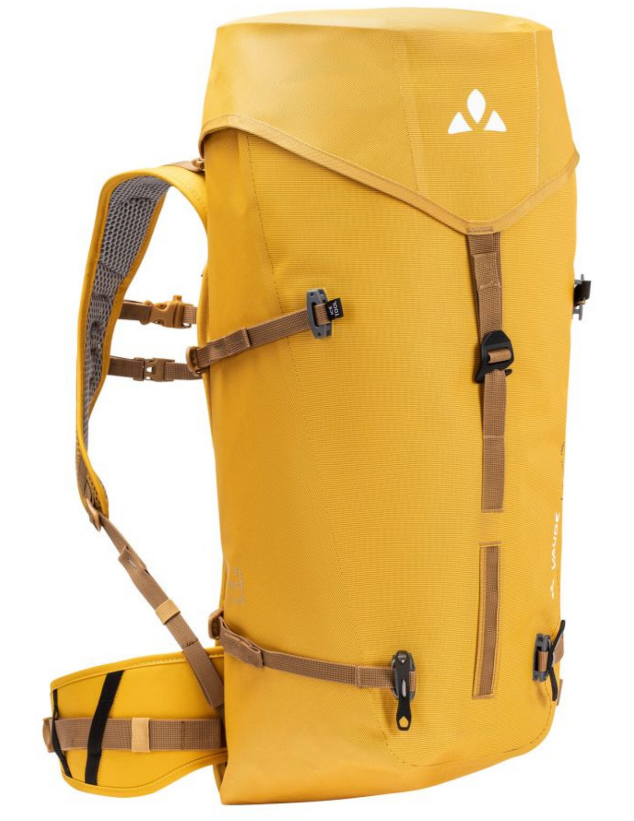 gelber wanderrucksack VAUDE Vaude Rupal Proof 28 Unisex Wanderrucksack Gebranntes Gelb ,Wander- und Trekkingrucksäcke