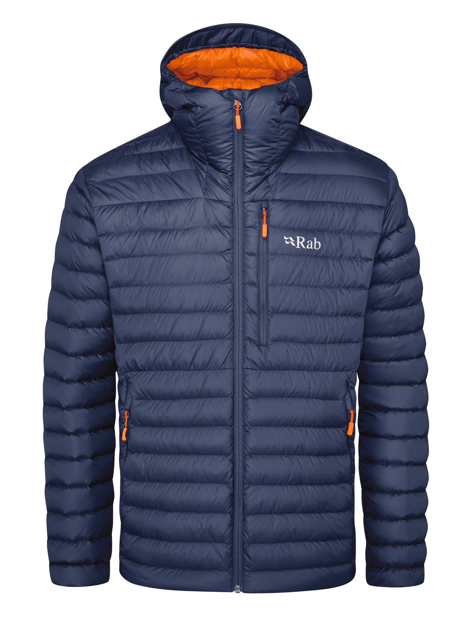 RAB Doudoune Rab Microlight Alpine Homme Deep Ink Marmalade Doudounes homme Muule