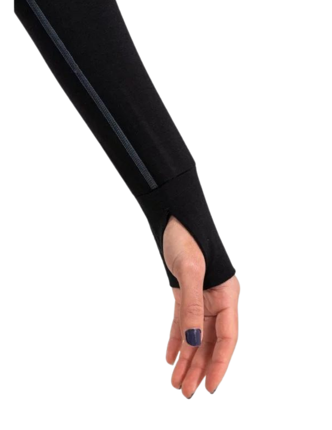 Sous-Vêtement Ogarun 240 Merinos 1/2 Zip Manches Longues Femme