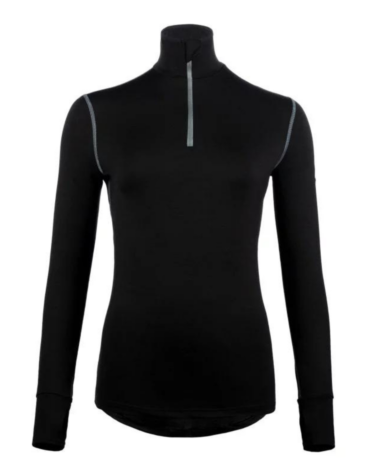 Sous-Vêtement Ogarun 240 Merinos 1/2 Zip Manches Longues Femme