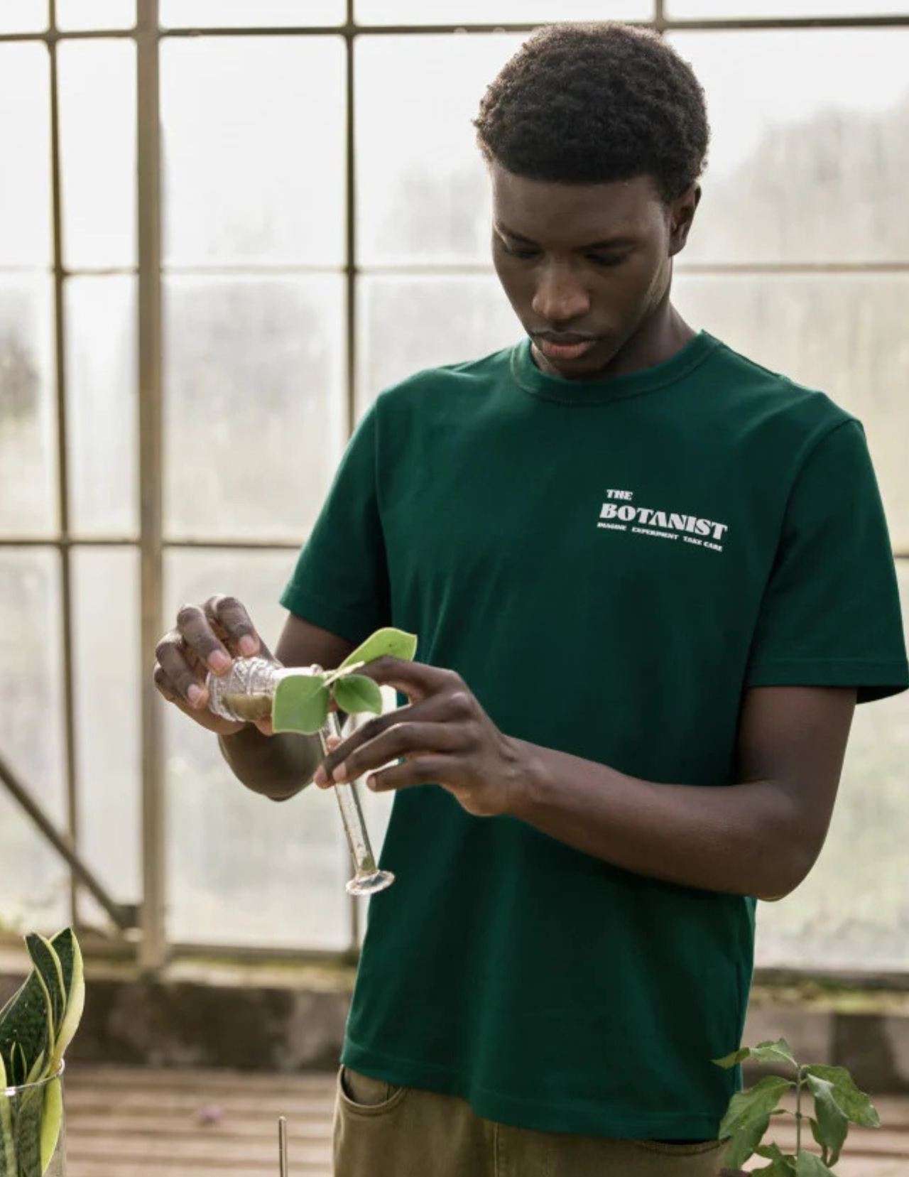 T-shirt a maniche corte da uomo Faguo Lugny