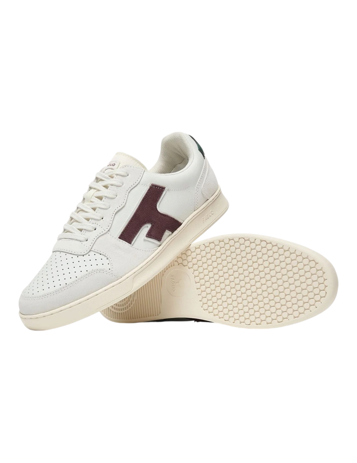 Baskets Faguo Hazel Leather/Suede Homme SEA_vue 6