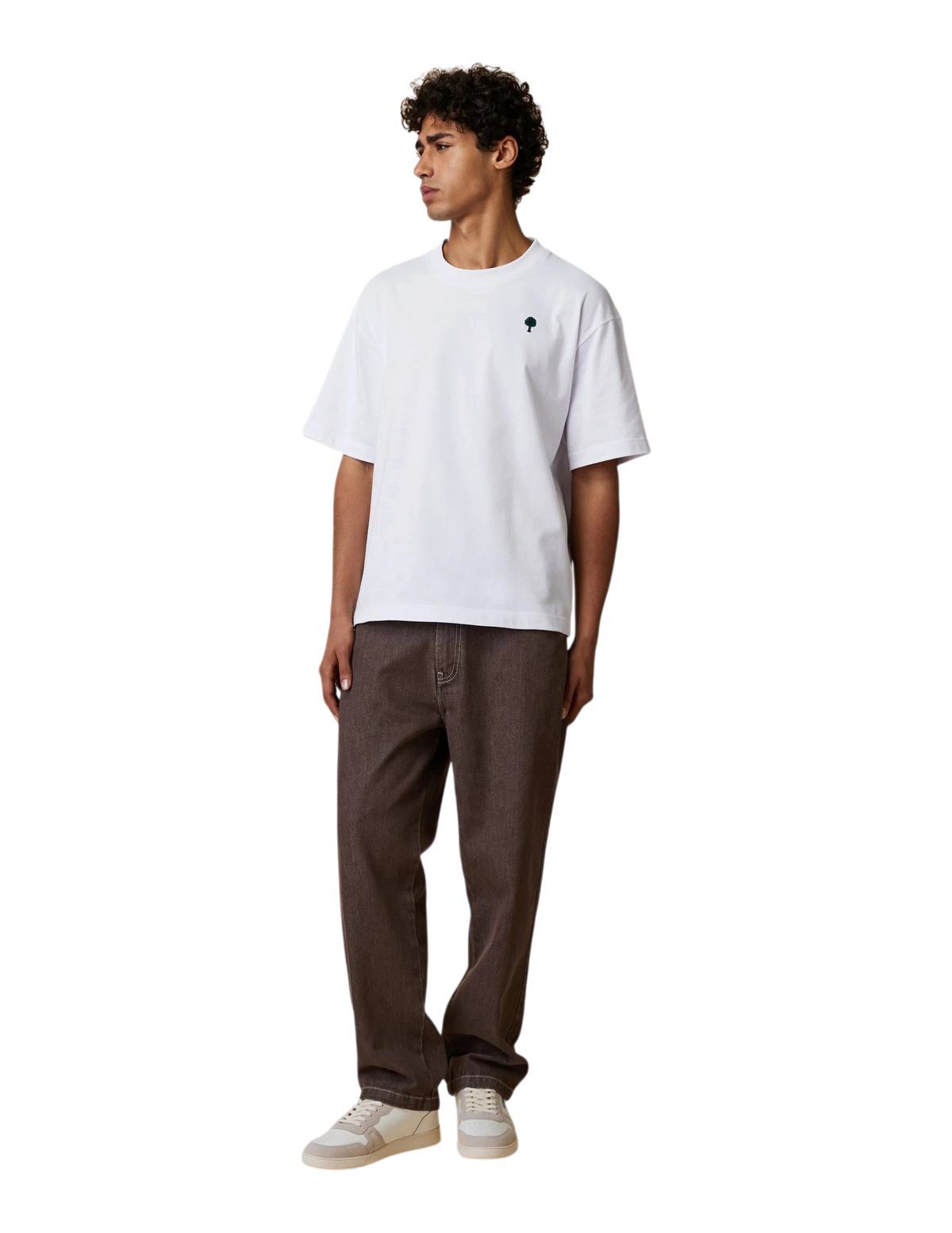 T-Shirt Faguo Yellowstone Arbre Manches Courtes Homme SEA_vue 2