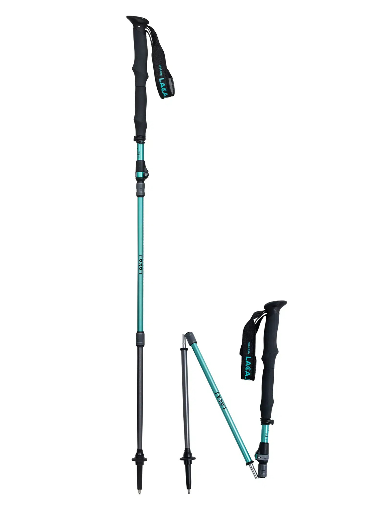 Lacal Quick Stick Compact Alu 135 Trekkingstöcke