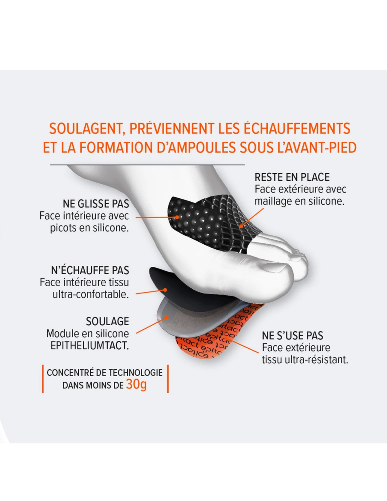 Protection Plantaires Epitact Sport Durillons
