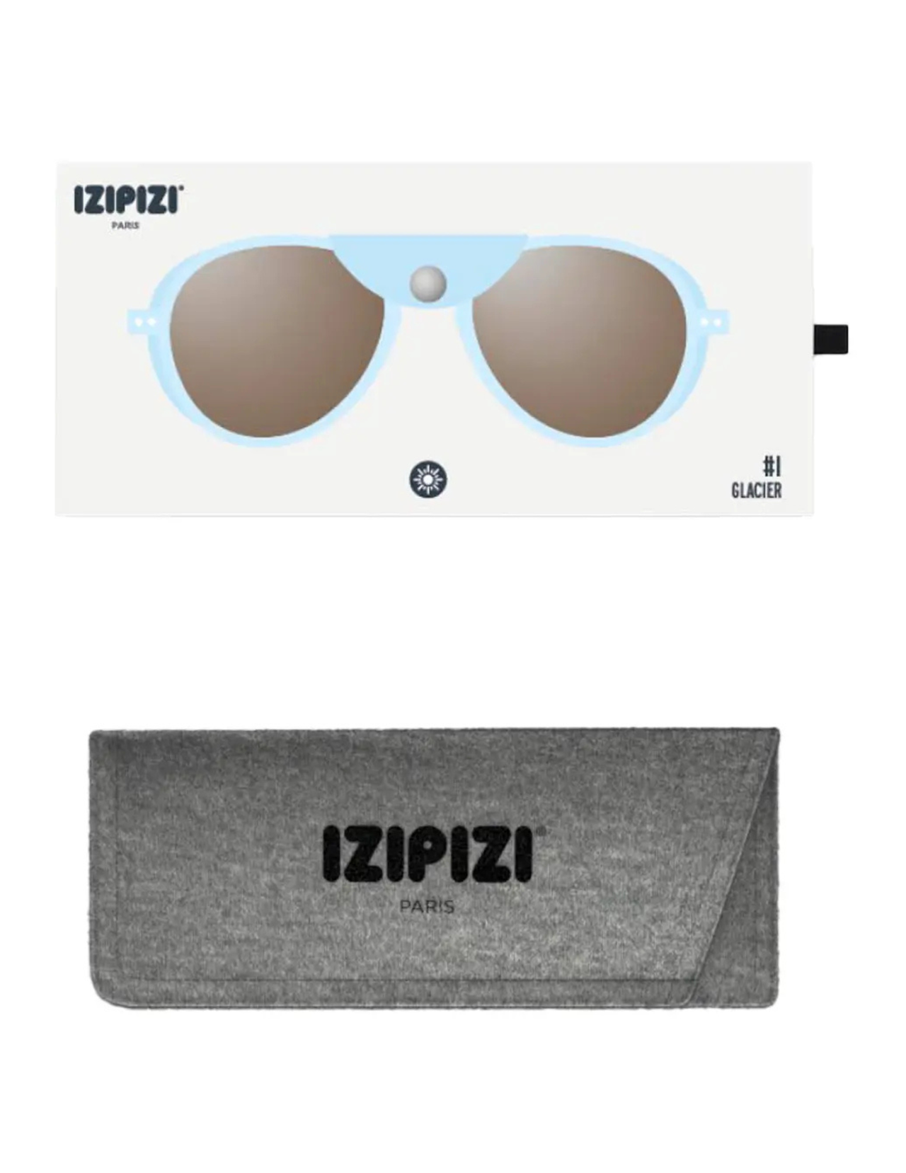 Lunettes de Soleil Izipizi Glacier #I Icey Blue Good Weather