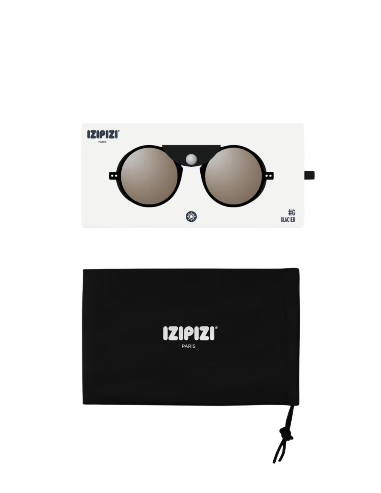Lunettes de Soleil Izipizi Glacier #G Black Good Weather