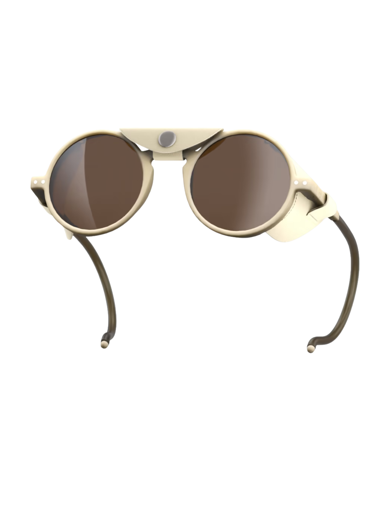 Izipizi Glacier #G Schwarze Sonnenbrille mit intensivem Licht