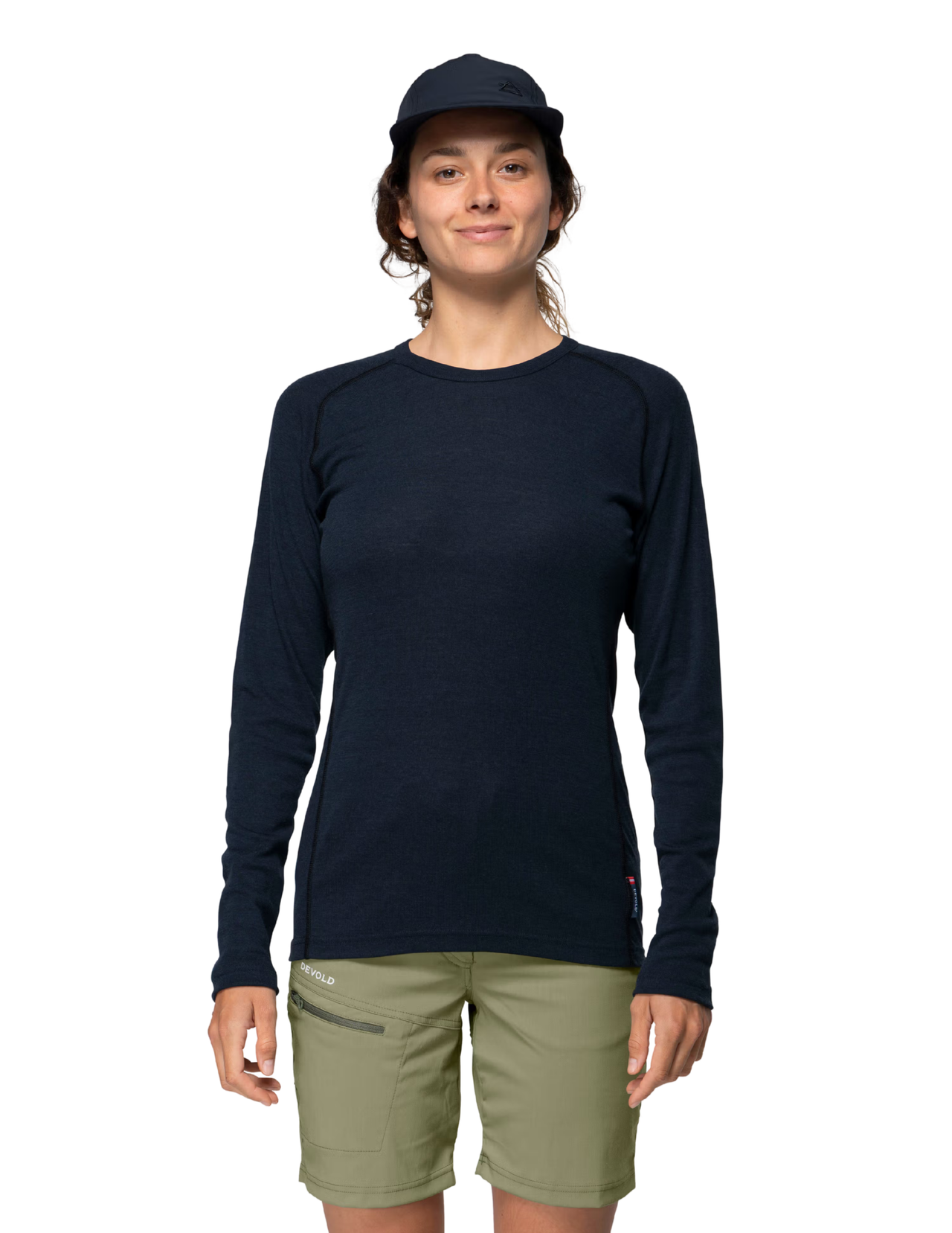 T-Shirt Devold Lauparen Merino 190 Manches Longues Femme