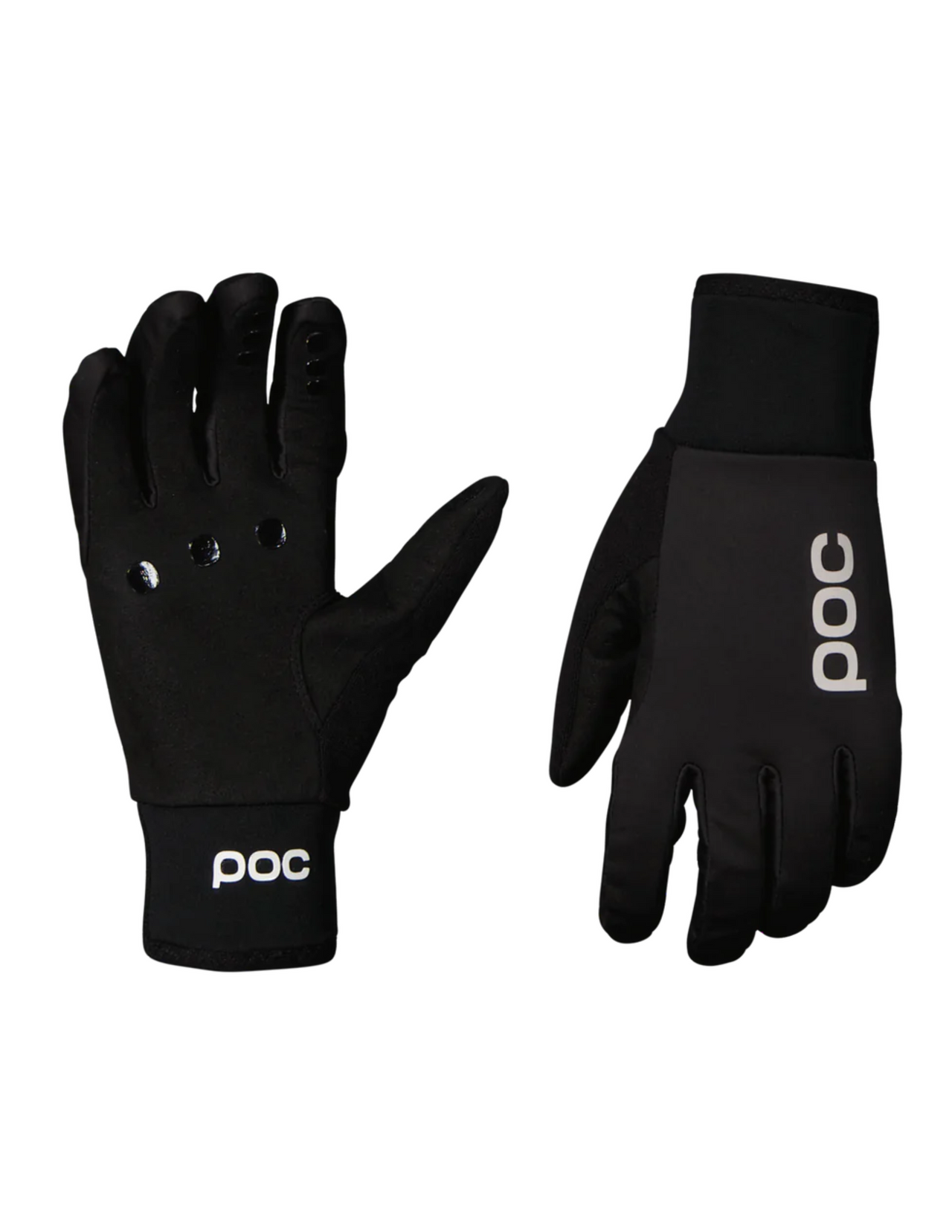 poc fahrradhandschuhe POC Poc Thermal Lite Fahrradhandschuhe Schwarz ,Fahrradtextilien