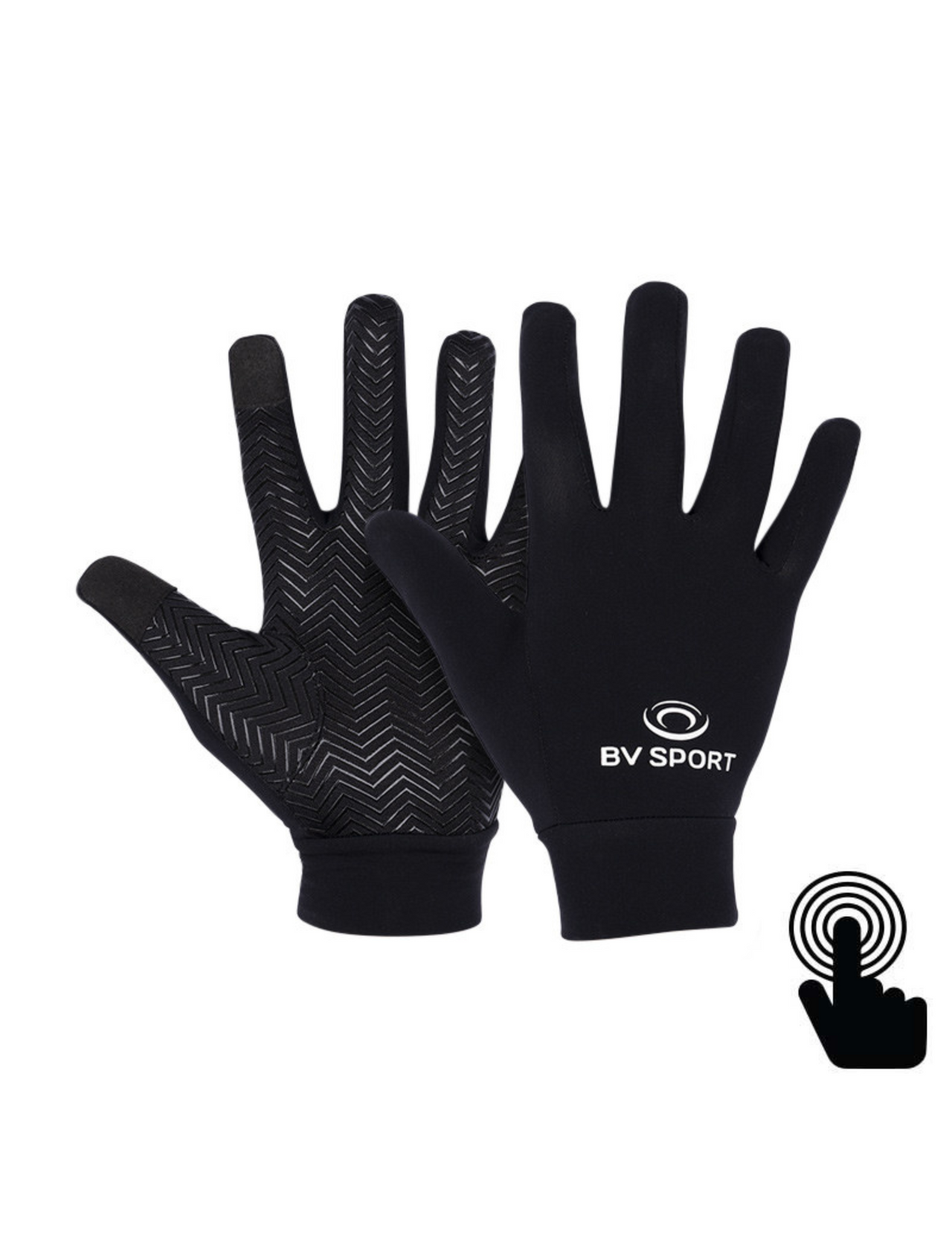 handschuhe sport BV SPORT BV Sport Light Run Mix V2 Handschuhe Schwarz ,Handschuhe und Armstulpen