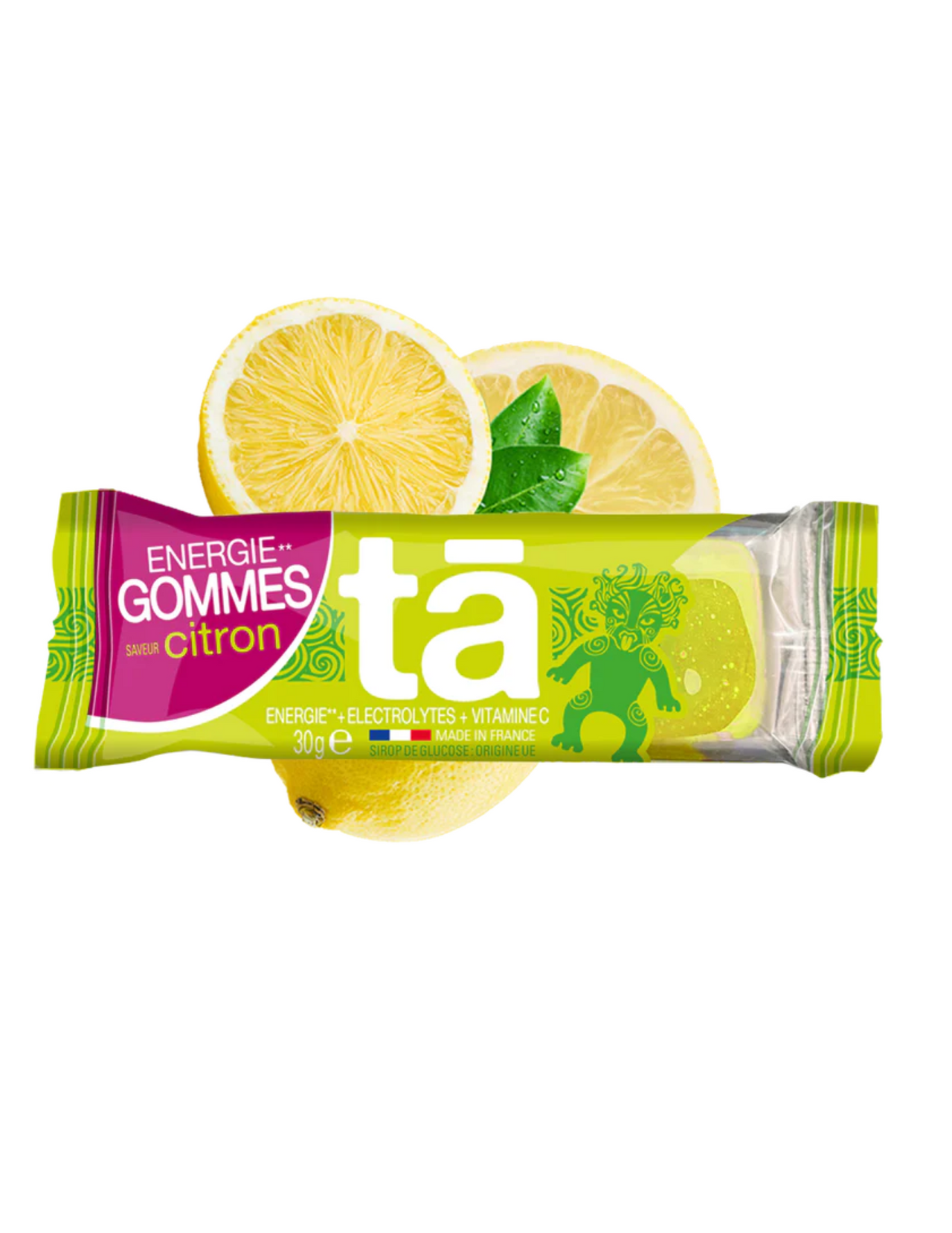 Gommes Énergétiques TÄ Energy Citron