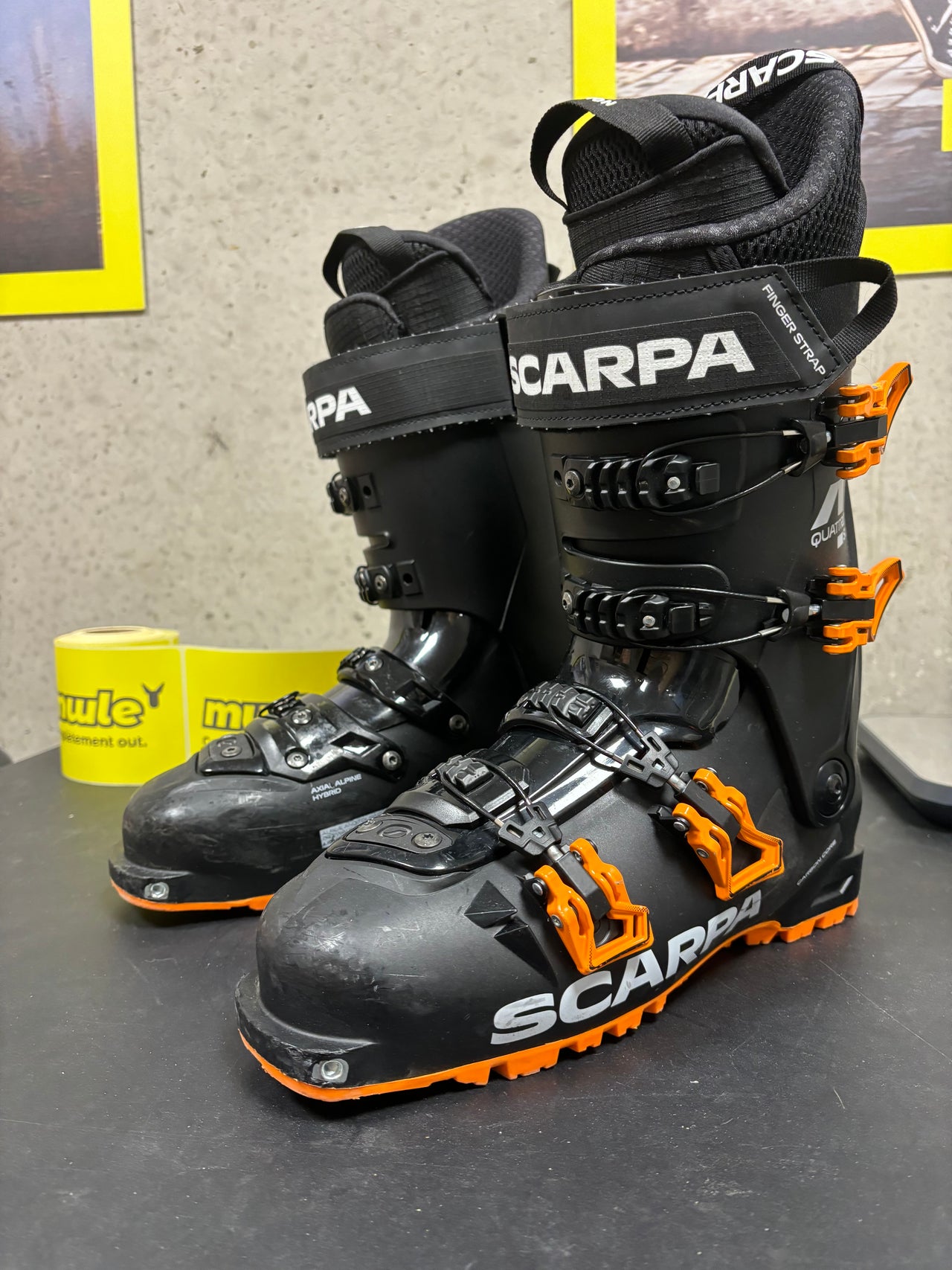 Generalüberholte Scarpa Quattro SL Herren-Skitourenschuhe