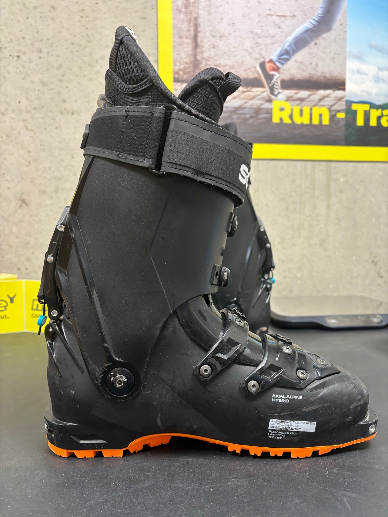 Generalüberholte Scarpa Quattro SL Herren-Skitourenschuhe